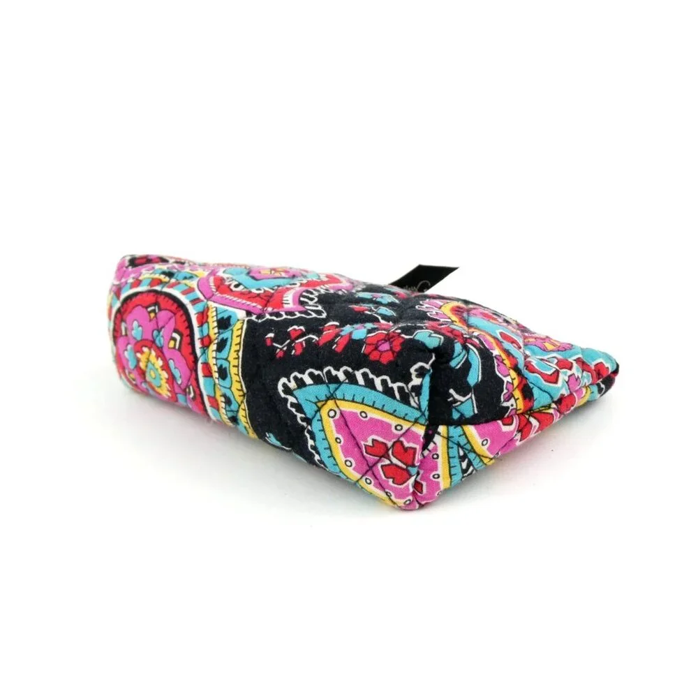 Vera Bradley Parisian Paisley Zip Cosmetic Case w/Mirror‎